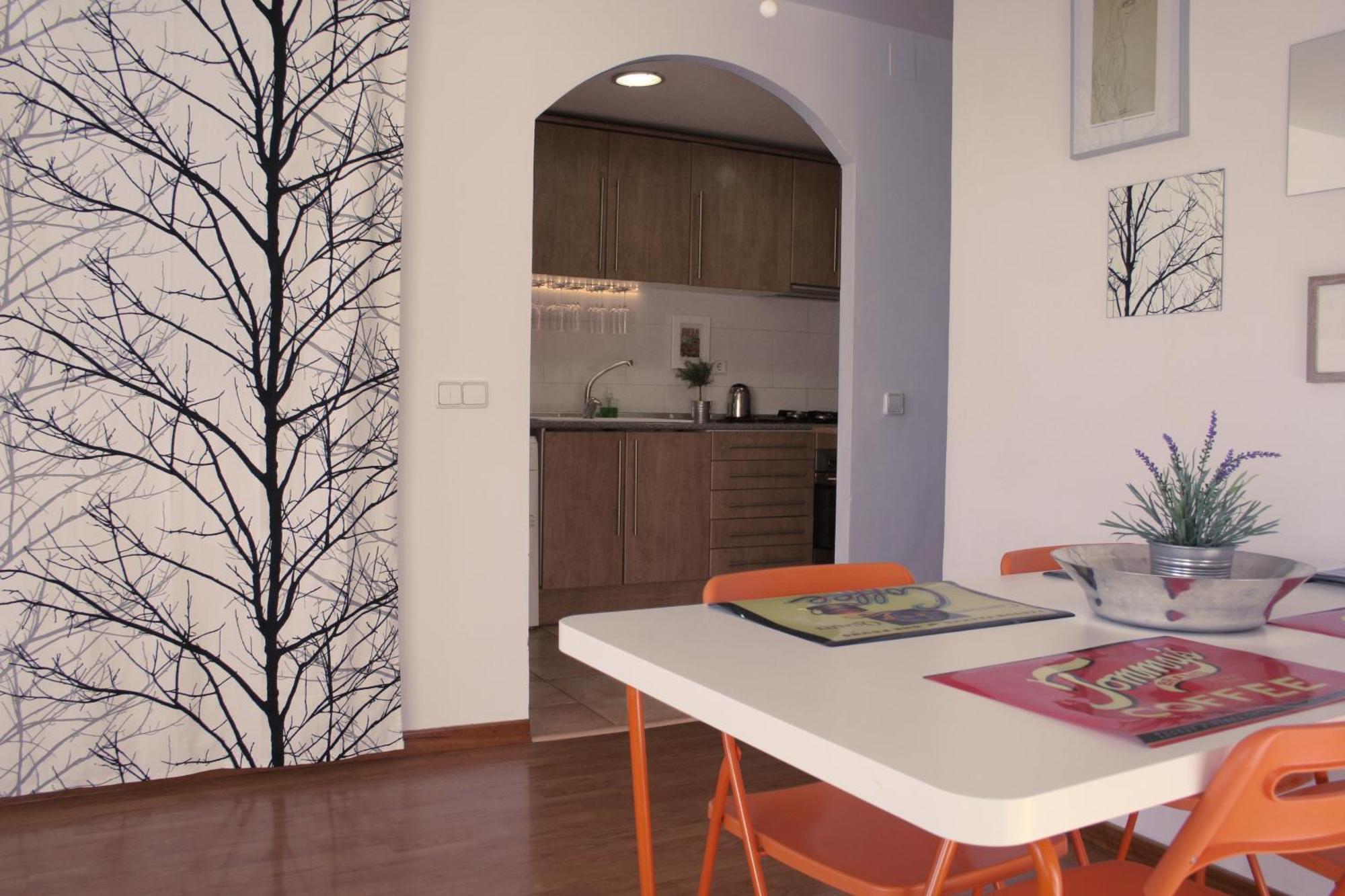 Lovely Apartment With A Terrace Barcellona Esterno foto